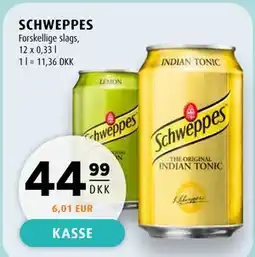 Scandinavian Park SCHWEPPES tilbud