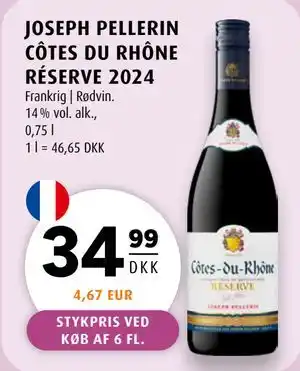 JOSEPH PELLERIN CÔTES DU RHÔNE RÉSERVE 2024