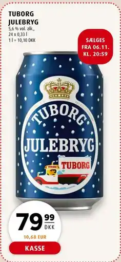 Scandinavian Park TUBORG JULEBRYG tilbud
