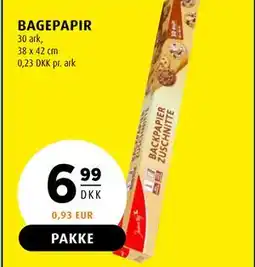 Scandinavian Park BAGEPAPIR tilbud