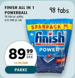 Scandinavian Park FINISH ALL IN 1 POWERBALL tilbud