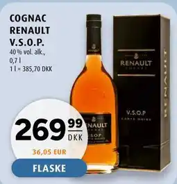 Scandinavian Park COGNAC RENAULT V.S.O.P tilbud
