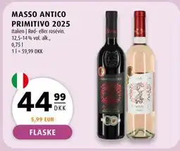 Scandinavian Park MASSO ANTICO PRIMITIVO 2025 tilbud