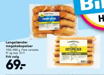 Langelænder megakøbspølser