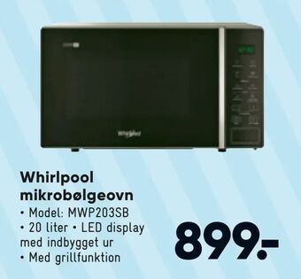 Bilka Whirlpool mikrobølgeovn tilbud