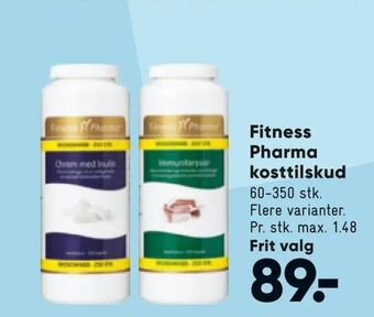Bilka Fitness Pharma kosttilskud tilbud