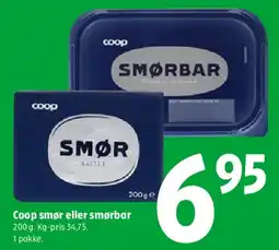 Coop 365 Coop smør eller smørbar tilbud