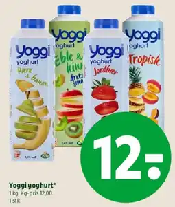 Coop 365 Yoggi yoghurt tilbud