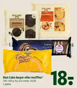 Coop 365 Dan Cake kager eller muffins tilbud