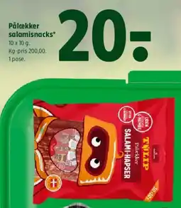 Coop 365 Pålækker salamisnacks tilbud