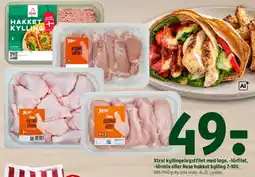 Coop 365 Xtra! kyllingebrystfilet / Rose hakket kylling tilbud