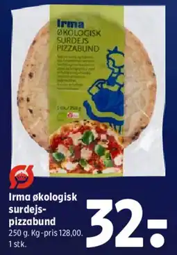 Coop 365 Irma økologisk surdejs-pizzabund tilbud