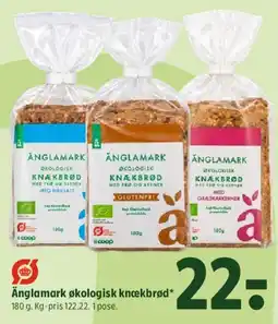 Coop 365 Änglamark økologisk knækbrød tilbud