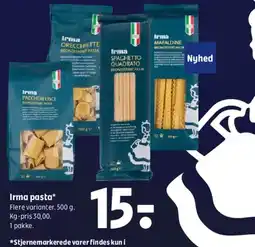 Coop 365 Irma pasta tilbud