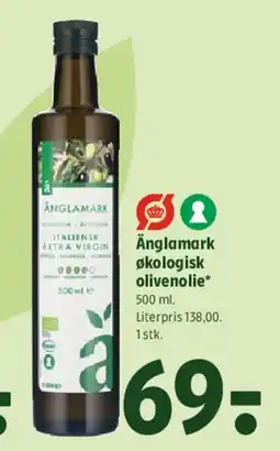 Coop 365 Änglamark økologisk olivenolie tilbud