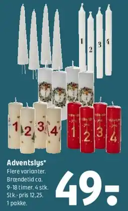Coop 365 Adventslys tilbud