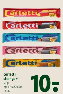Coop 365 Carletti stænger tilbud