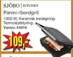 Harald Nyborg Panini-/bordgrill tilbud