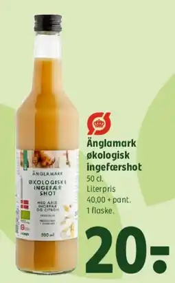 Coop 365 Änglamark økologisk ingefærshot tilbud