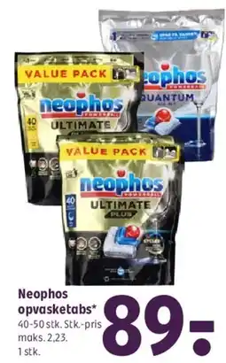 Coop 365 Neophos opvasketabs tilbud