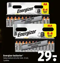 Coop 365 Energizer batterier* tilbud
