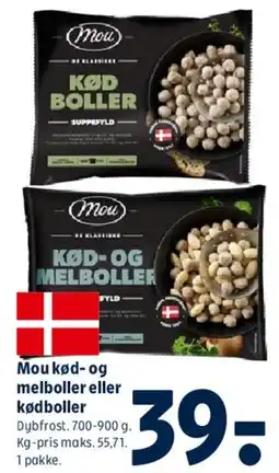 Coop 365 Mou kød- og melboller / kødboller tilbud