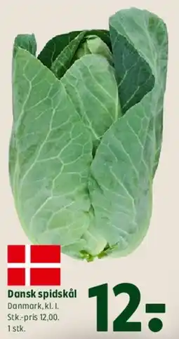 Coop 365 Dansk spidskål tilbud