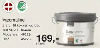 Vægmaling 2,5 L