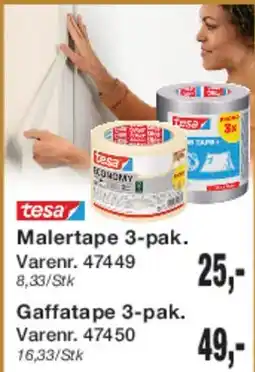 Harald Nyborg Malertape 3-pak tilbud