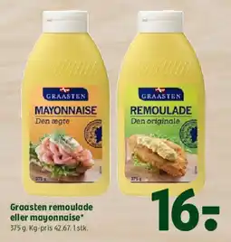 Coop 365 Graasten remoulade eller mayonnaise tilbud