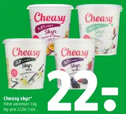 Coop 365 Cheasy skyr tilbud