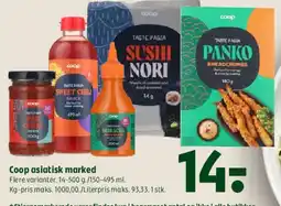 Coop 365 Coop asiatisk marked tilbud
