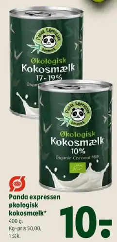 Coop 365 Panda Expressen økologisk kokosmælk tilbud