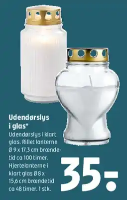 Coop 365 Udendørslys i glas tilbud
