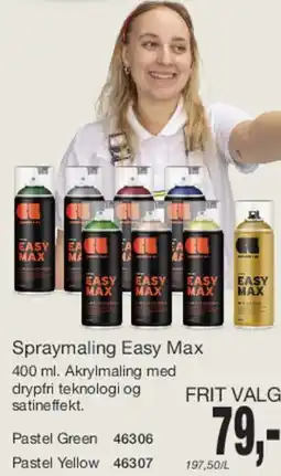 Harald Nyborg Spraymaling Easy Max tilbud
