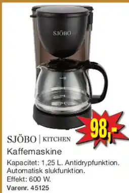 Harald Nyborg Kaffemaskine tilbud