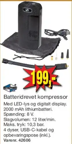 Harald Nyborg Kompressor 1 HK (støjsvag model) tilbud
