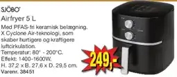 Harald Nyborg Airfryer 5 L tilbud