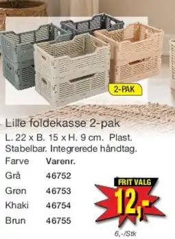 Harald Nyborg Foldekasser (SJÖBO HOME) tilbud