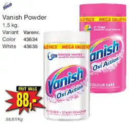 Harald Nyborg Vanish Powder tilbud