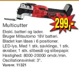 Harald Nyborg Multicutter tilbud