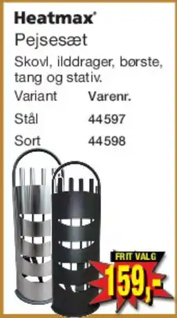 Harald Nyborg Pejsesæt tilbud