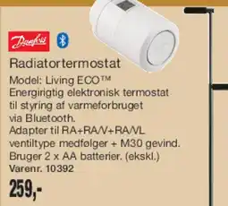 Harald Nyborg Radiatortermostat (Living ECOM) tilbud