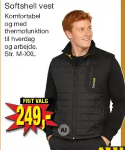 Harald Nyborg Softshell vest tilbud
