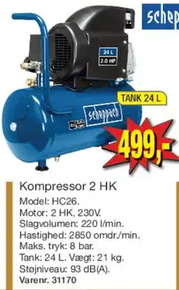 Harald Nyborg Kompressor 2 HK tilbud