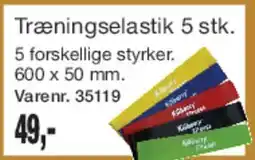 Harald Nyborg Træningselastik 5 stk. tilbud