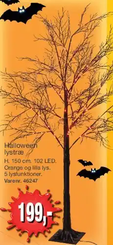 Harald Nyborg Halloween lystræ tilbud