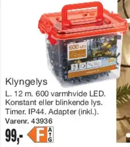 Harald Nyborg Klyngelys tilbud