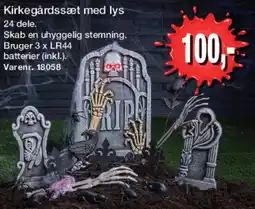 Harald Nyborg Kirkegårdssæt med lys tilbud