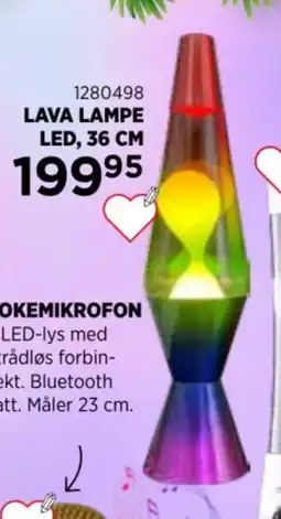 KiDS Coolshop Lava lampe led tilbud